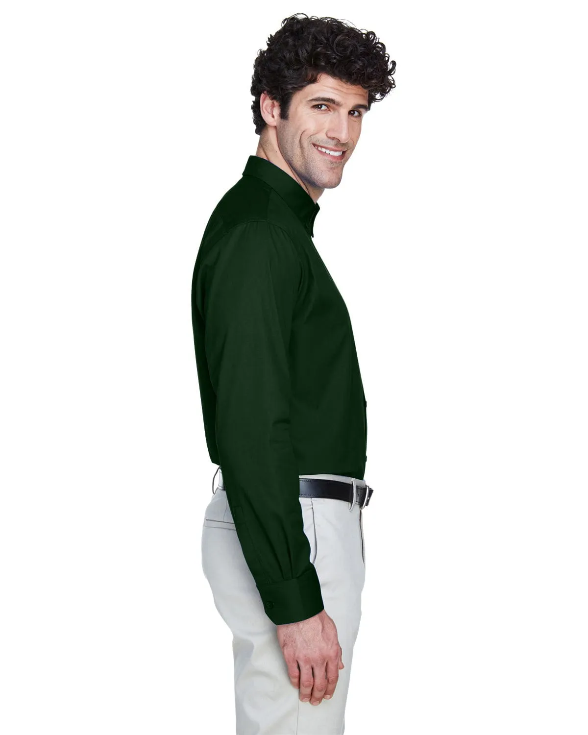 Core 365 Operate Mens Long Sleeve Twill Shirt