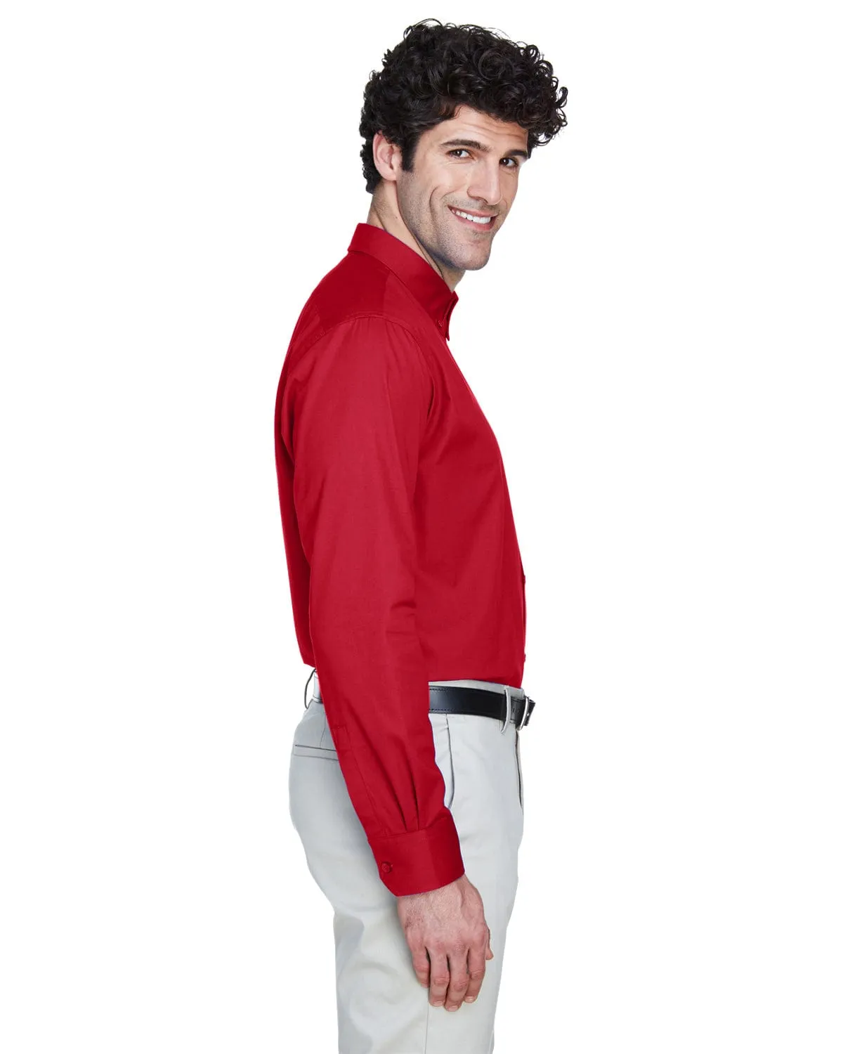 Core 365 Operate Mens Long Sleeve Twill Shirt