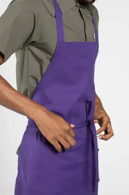 Cotton Blend Classic Twill Bib Aprons 2 PK
