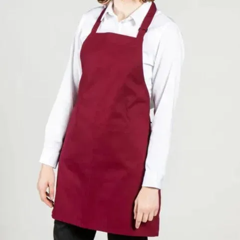Cotton Blend Classic Twill Bib Aprons 2 PK