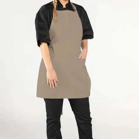 Cotton Blend Classic Twill Bib Aprons 2 PK