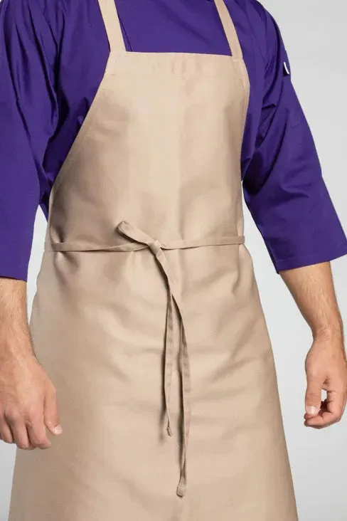 Cotton Blend Classic Twill Bib Aprons 2 PK