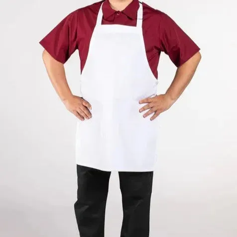 Cotton Blend Classic Twill Bib Aprons 2 PK