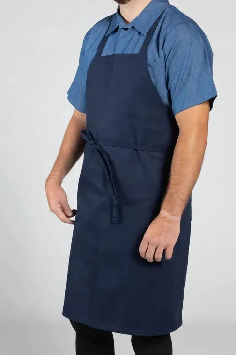 Cotton Blend Classic Twill Bib Aprons 2 PK
