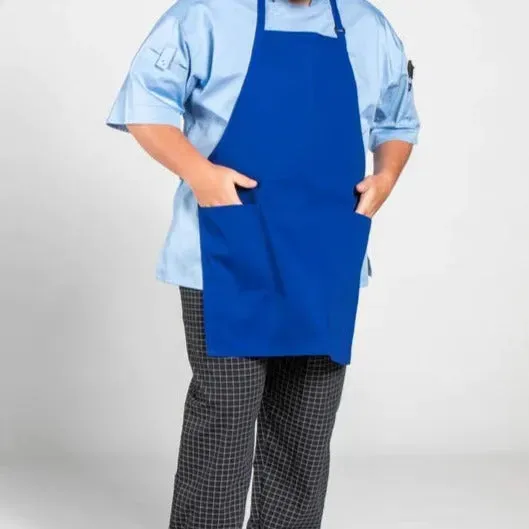 Cotton Blend Classic Twill Bib Aprons 2 PK