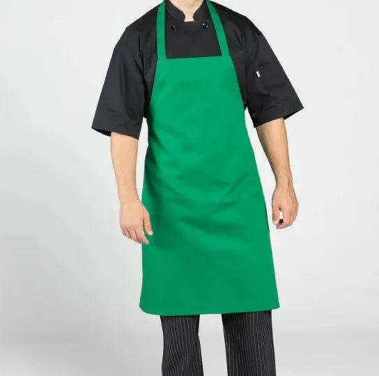 Cotton Blend Classic Twill Bib Aprons 2 PK