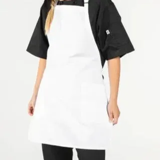 Cotton Blend Classic Twill Bib Aprons 2 PK