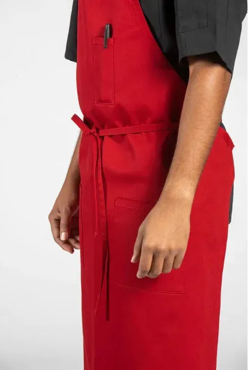 Cotton Blend Classic Twill Bib Aprons 2 PK