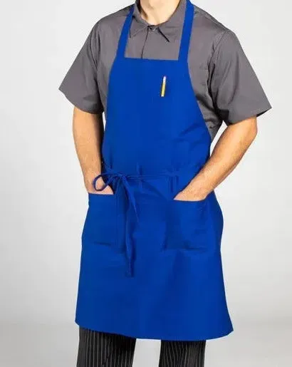 Cotton Blend Classic Twill Bib Aprons 2 PK