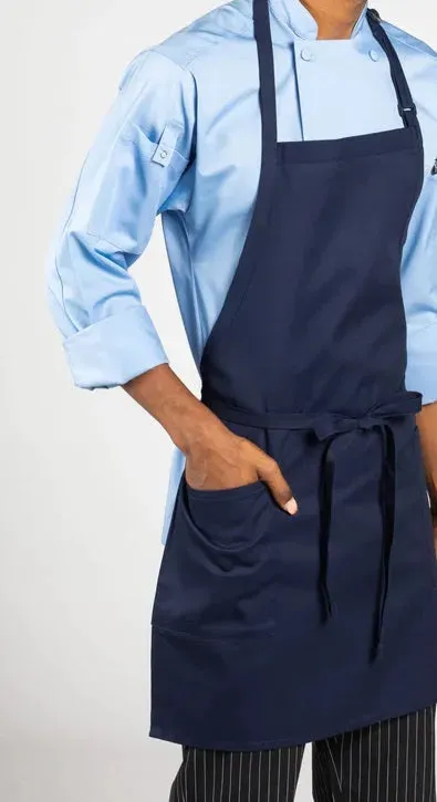 Cotton Blend Classic Twill Bib Aprons 2 PK