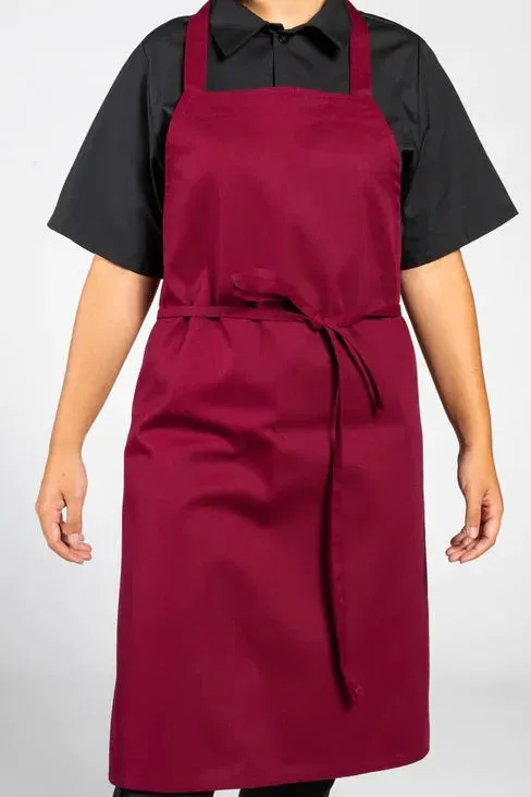 Cotton Blend Classic Twill Bib Aprons 2 PK