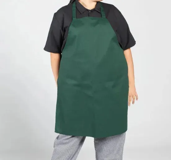 Cotton Blend Classic Twill Bib Aprons 2 PK