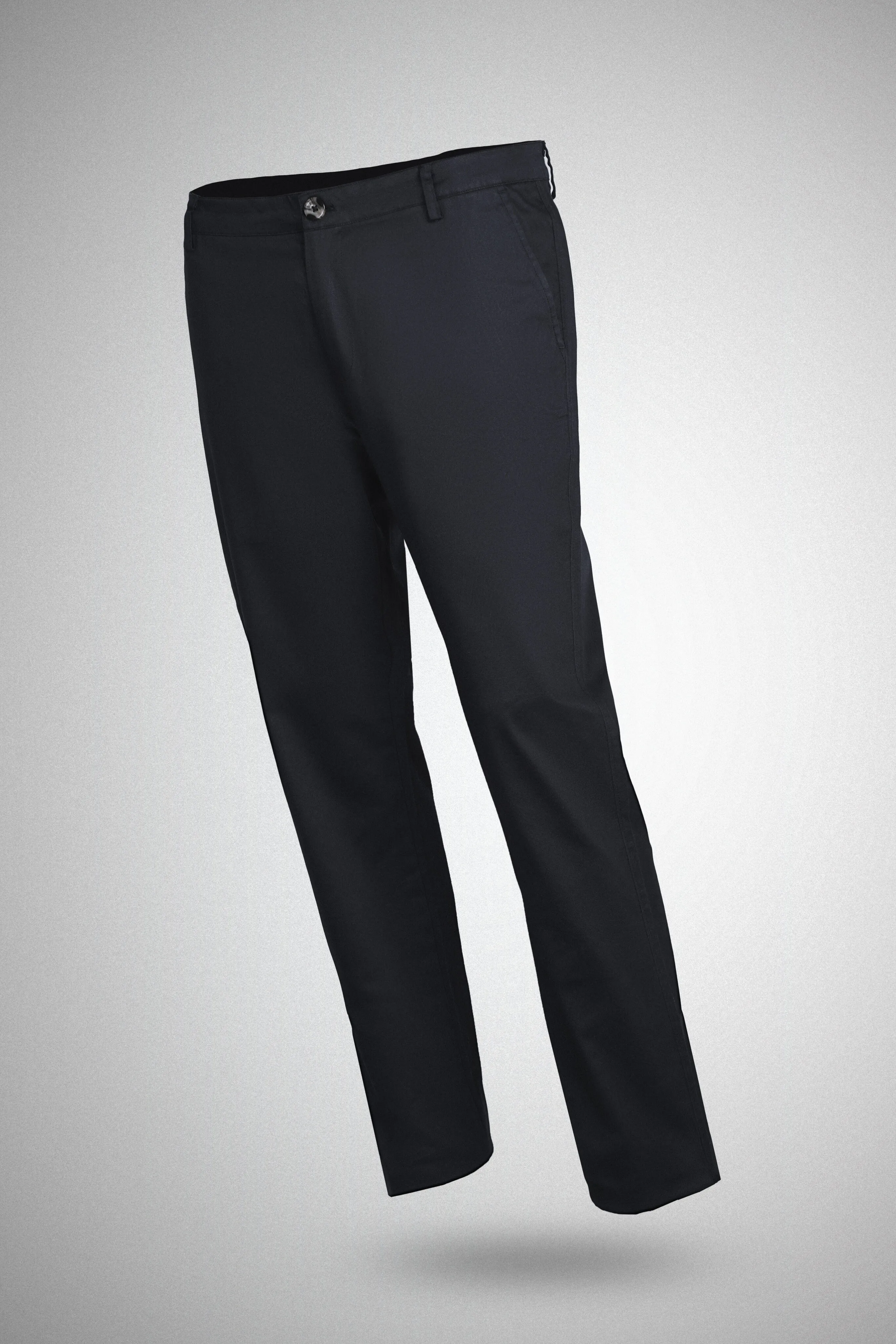 Cotton Casual Pants Black