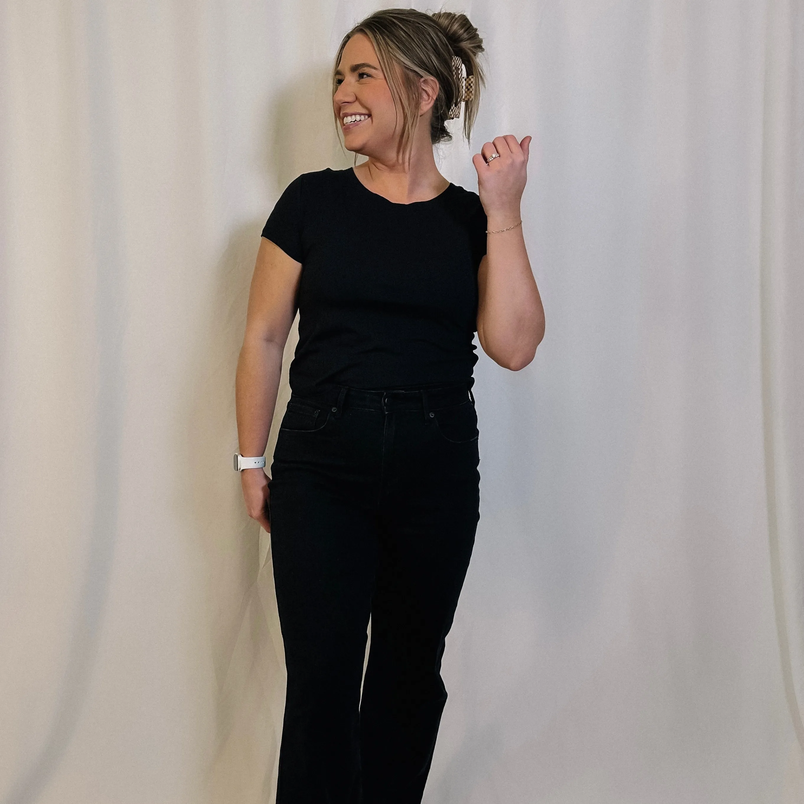 Count On Me Top - Black