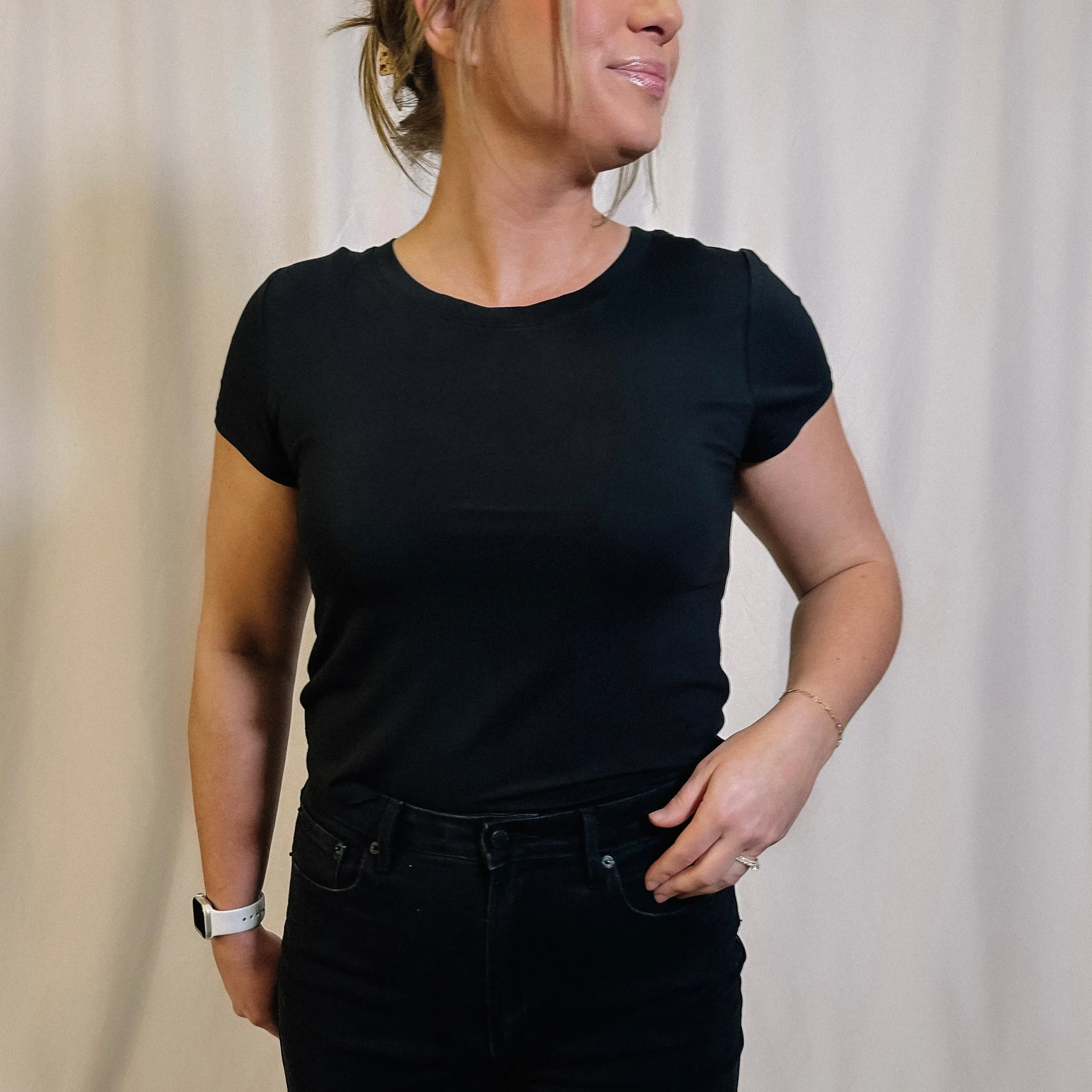 Count On Me Top - Black