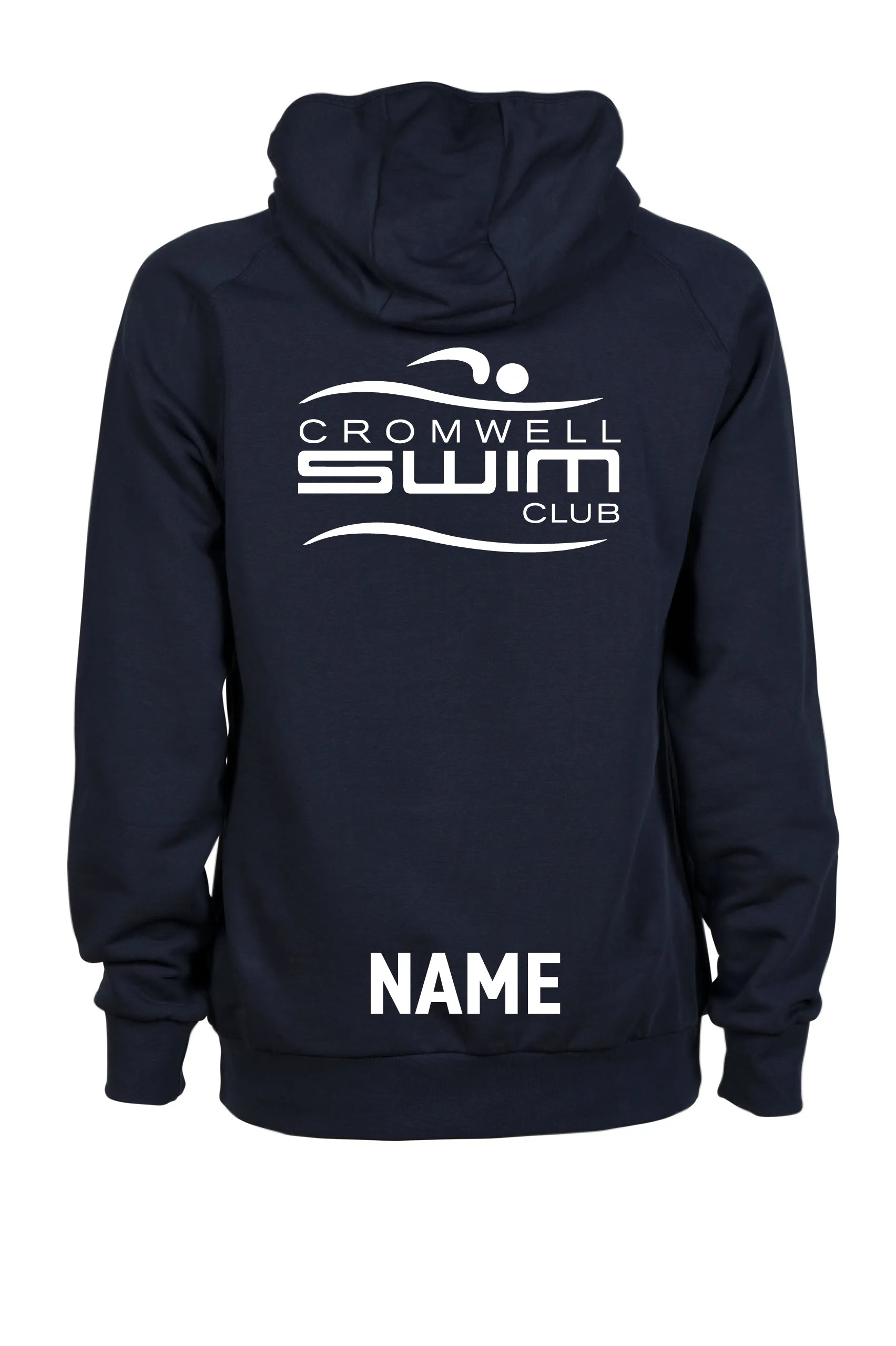 Cromwell Unisex Hooded Panel Sweatshirt - Navy