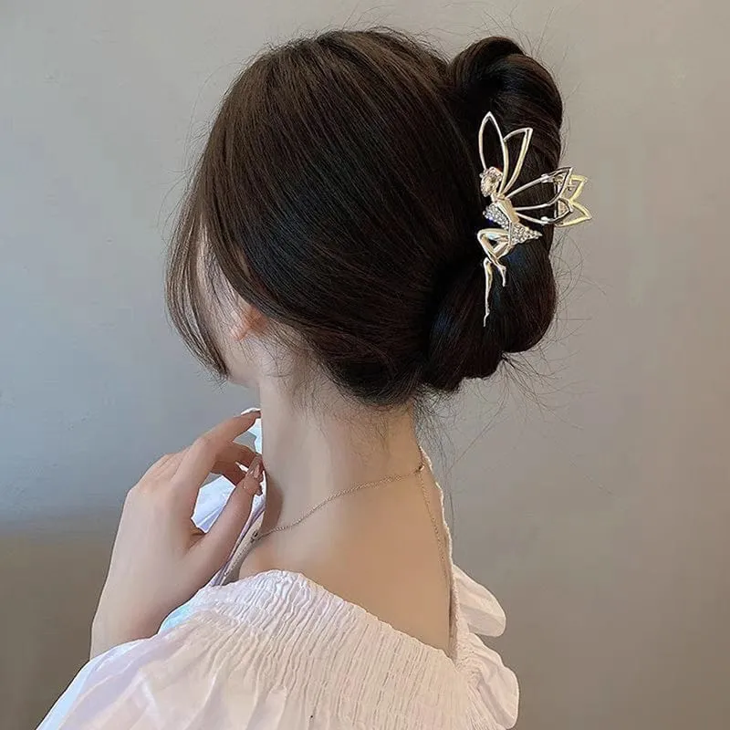 Crystal Angel Little Sprite Chignon Claw Clip Hair Clip
