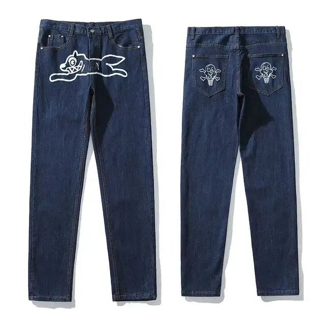 Customized Y2K Jeans - Unique Streetwear