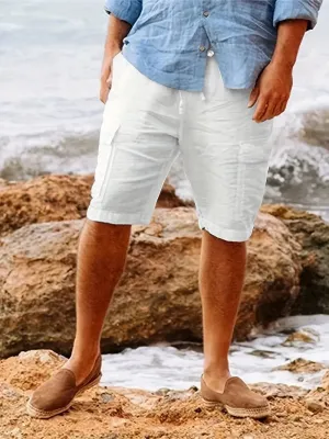 Daniel Men's Spring/Summer Cotton Cargo Shorts
