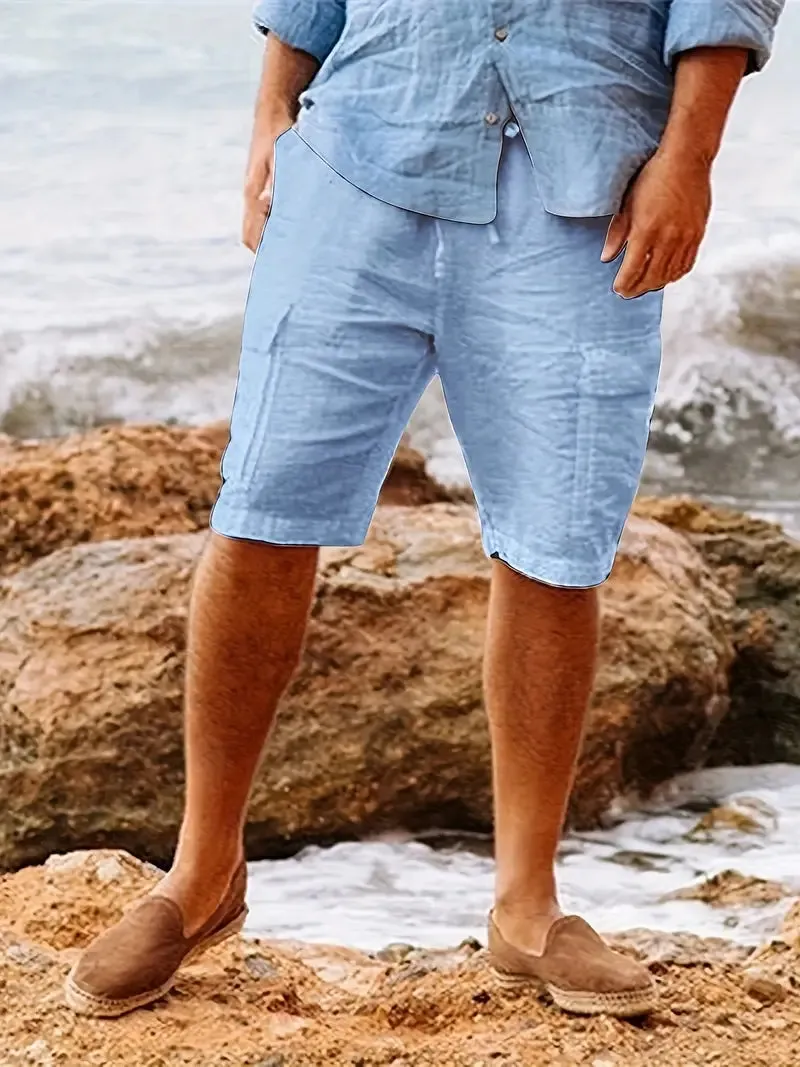 Daniel Men's Spring/Summer Cotton Cargo Shorts