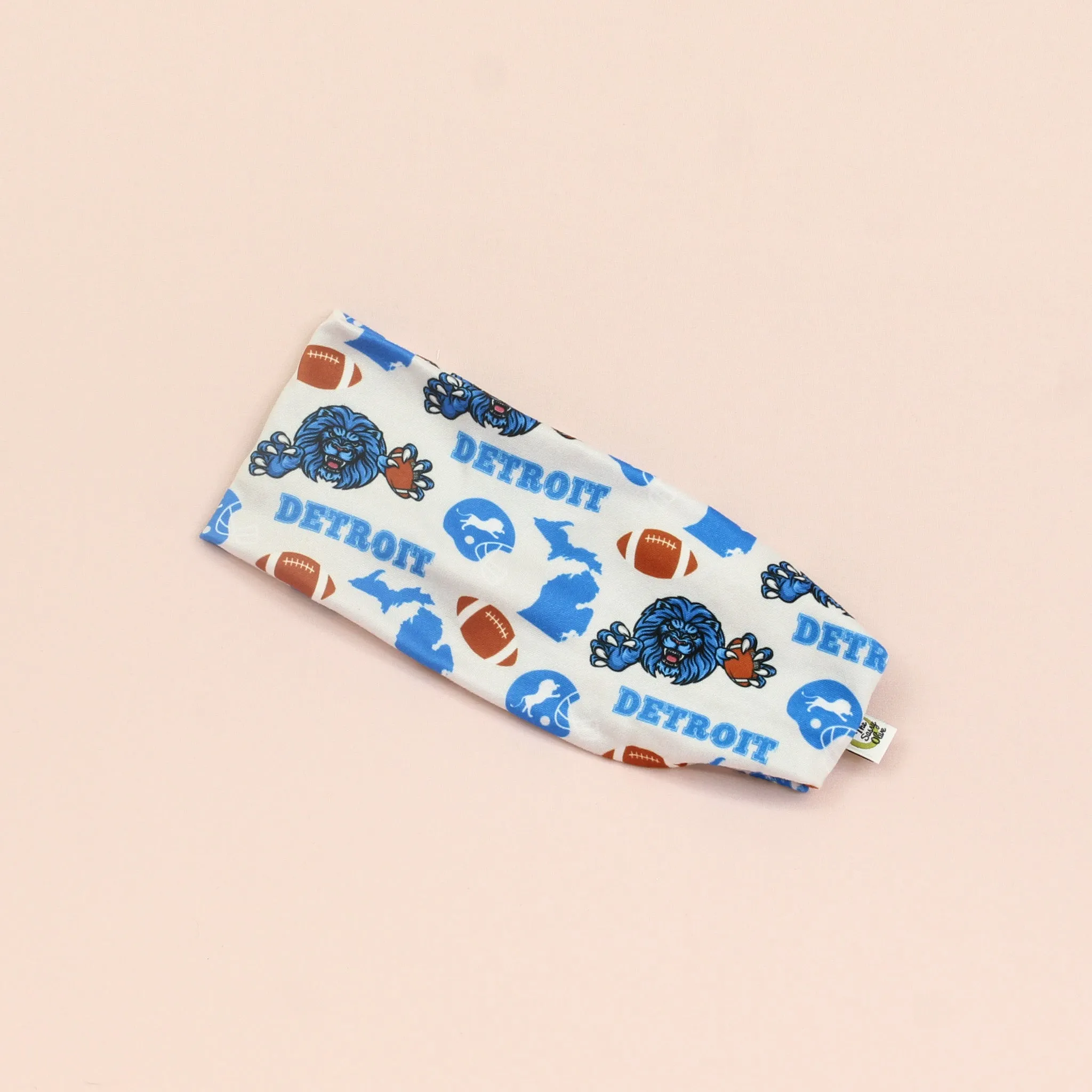 Detroit Lions Stretch Headband