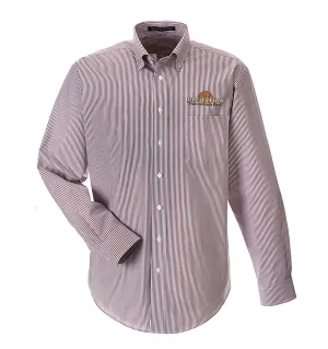 Devon & Jones Men's Crown Woven Collection™ Banker Stripe