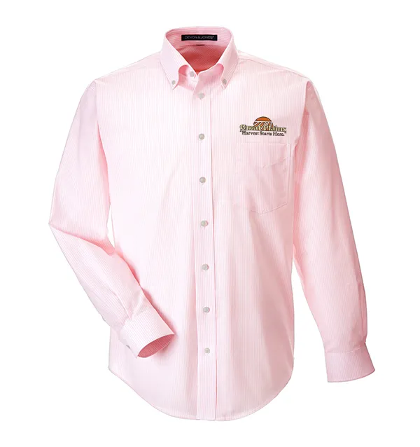 Devon & Jones Men's Crown Woven Collection™ Banker Stripe