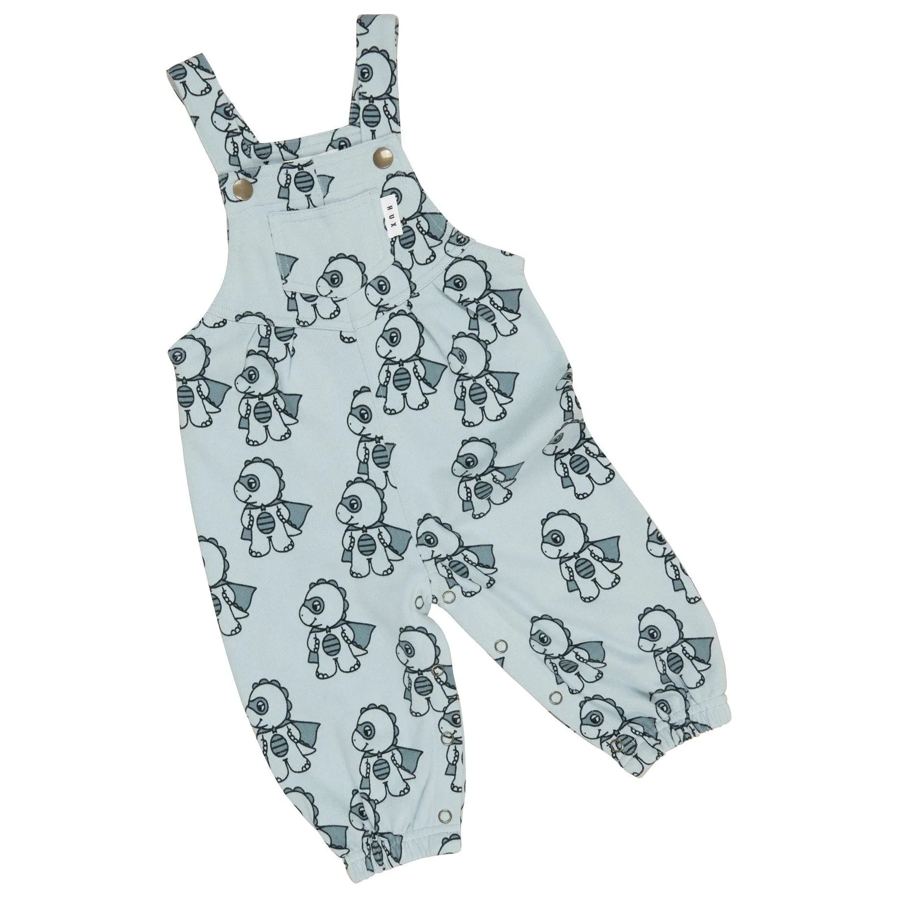 Dino Hero Terry Overalls