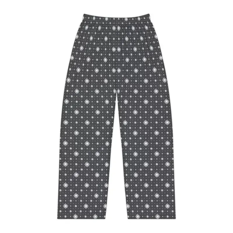 Dreamy White Swirls Women Pajama Pants