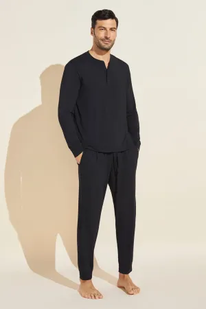 Eberjey Henry Men's Long PJ Set