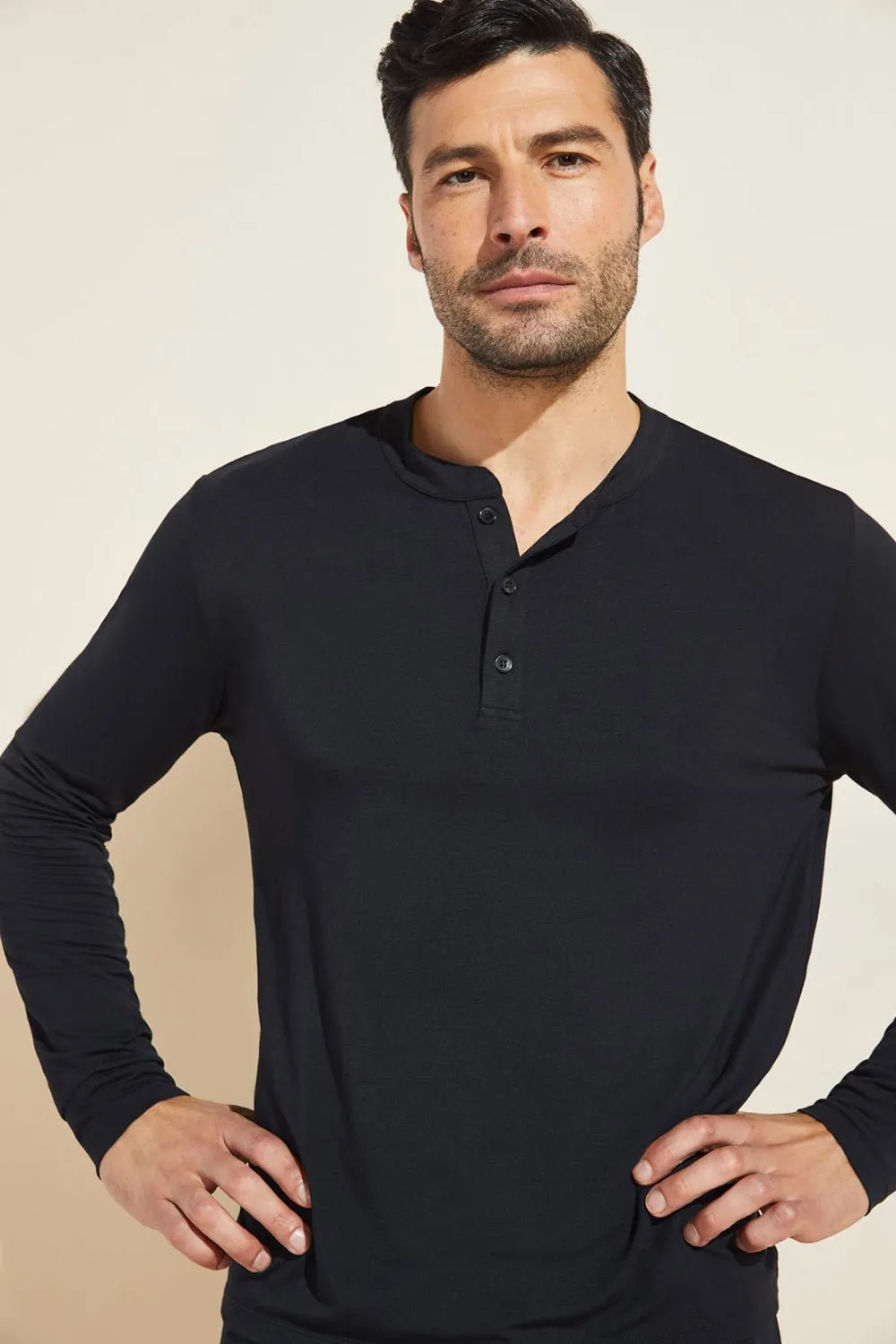 Eberjey Henry Men's Long PJ Set