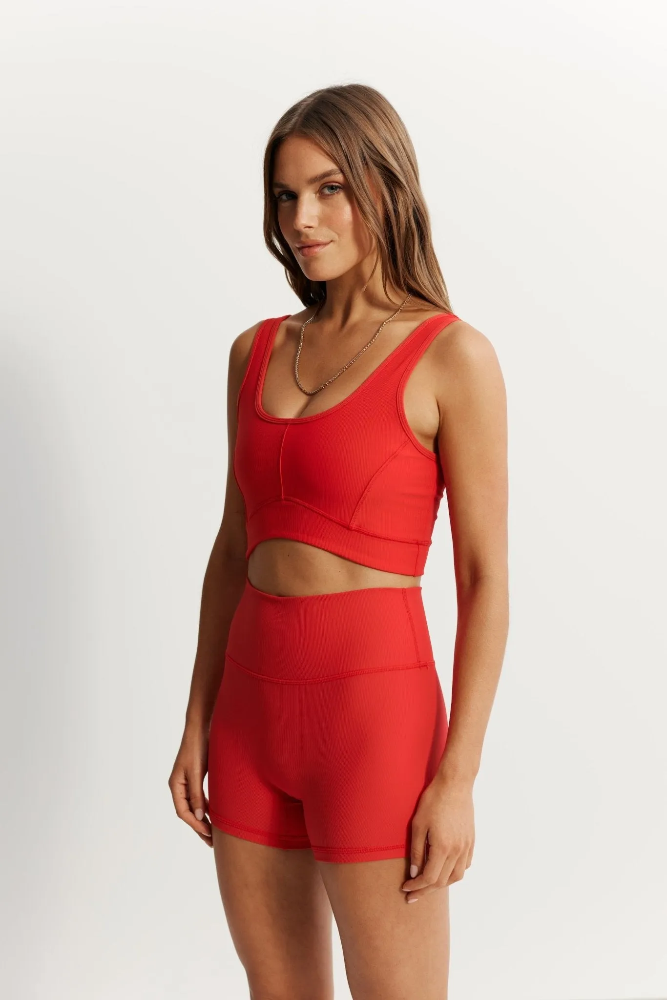 EcoRib Contour Sports Bra