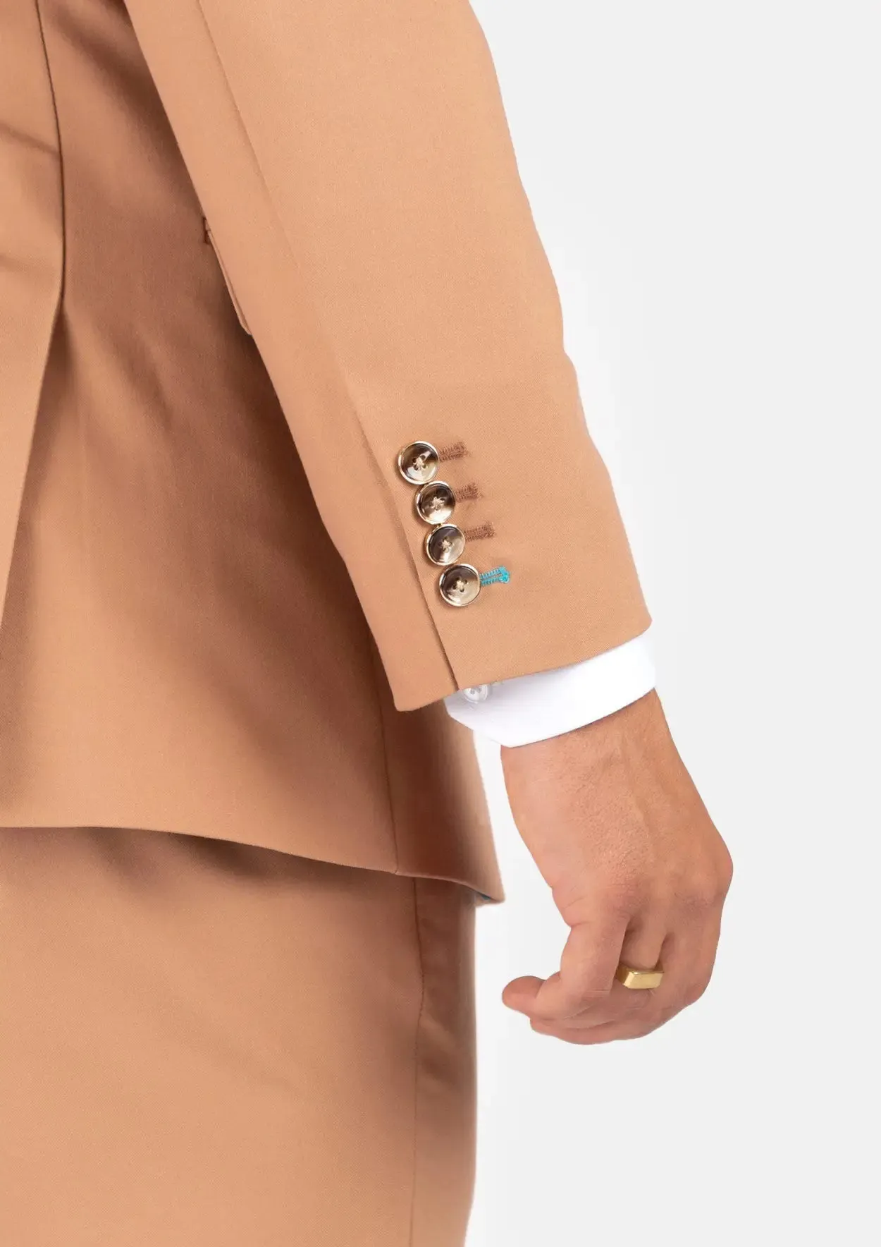 Ellis Camel Stretch Suit