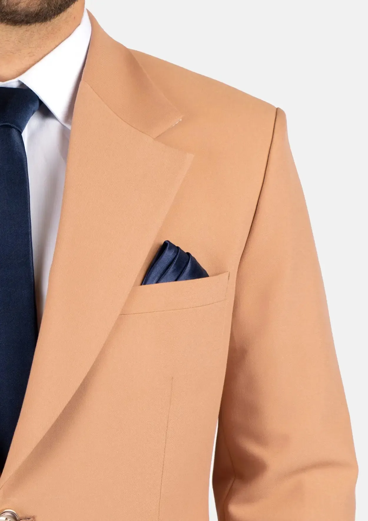 Ellis Camel Stretch Suit