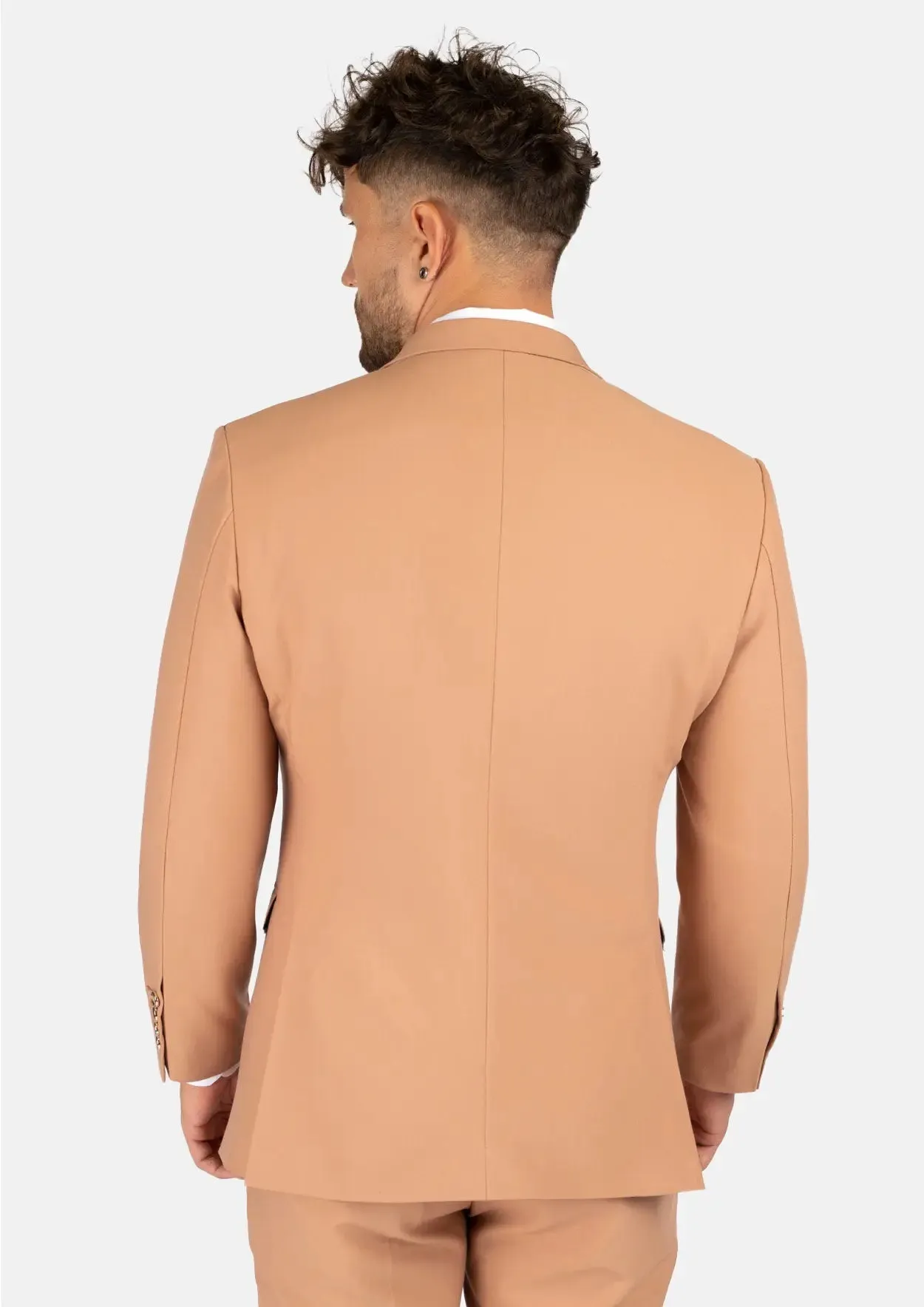 Ellis Camel Stretch Suit