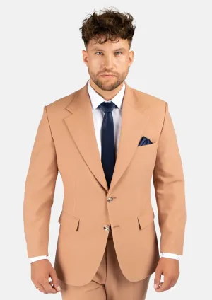 Ellis Camel Stretch Suit