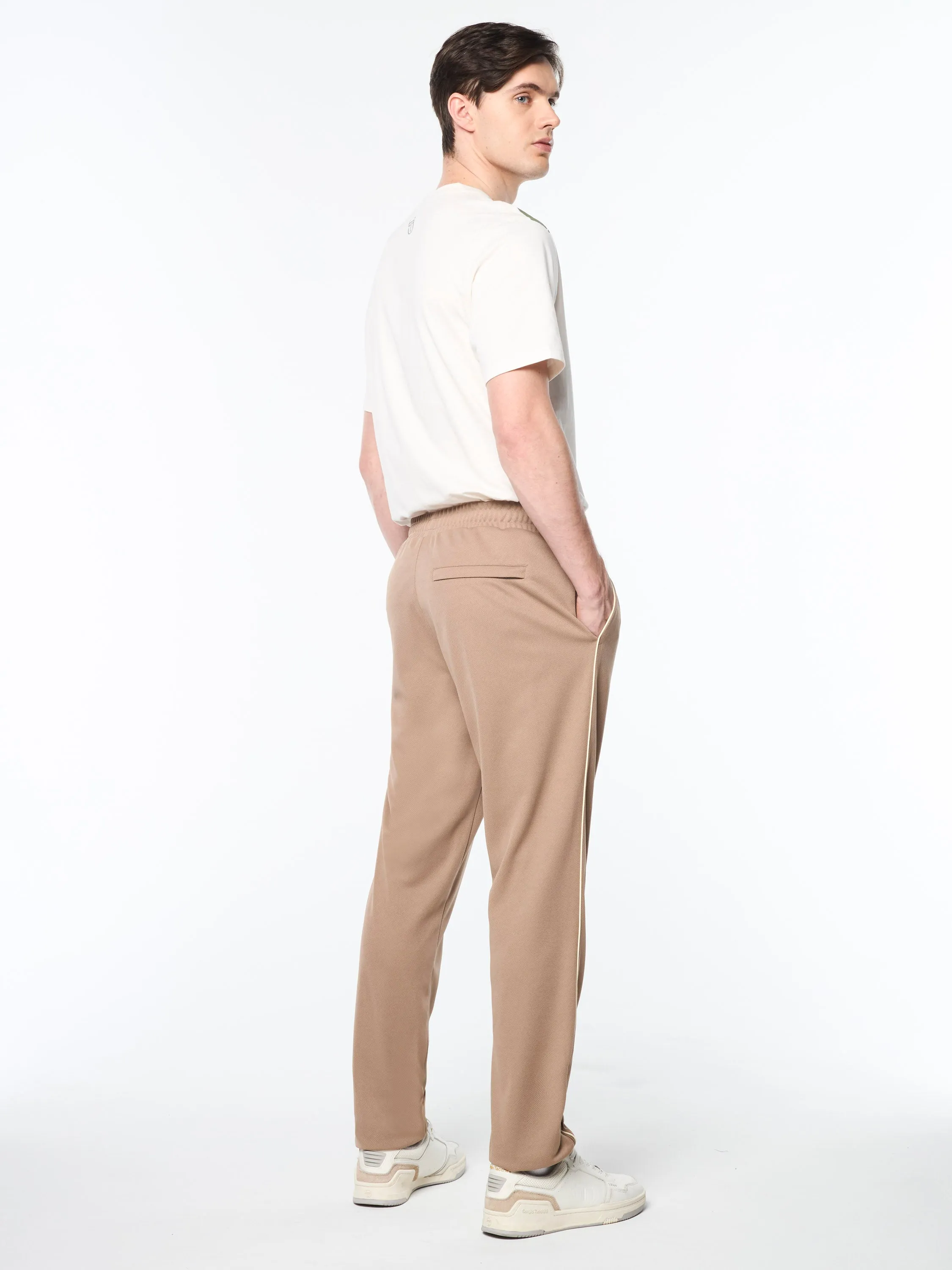 Ettore Track Pant- Taupe Grey