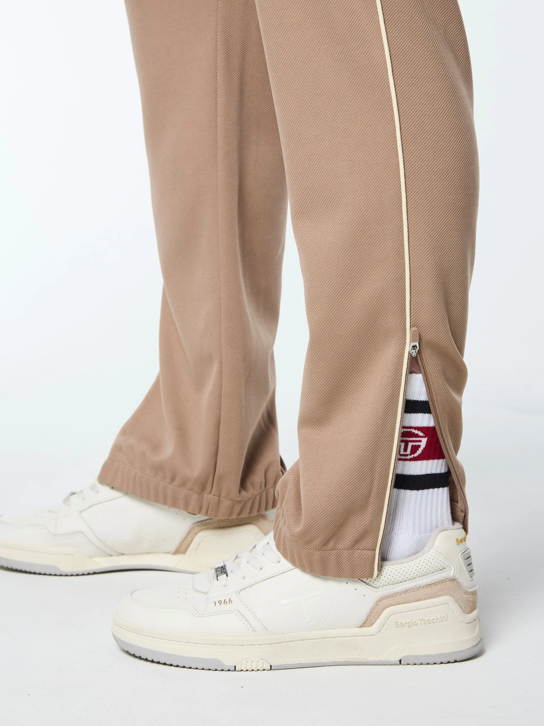 Ettore Track Pant- Taupe Grey
