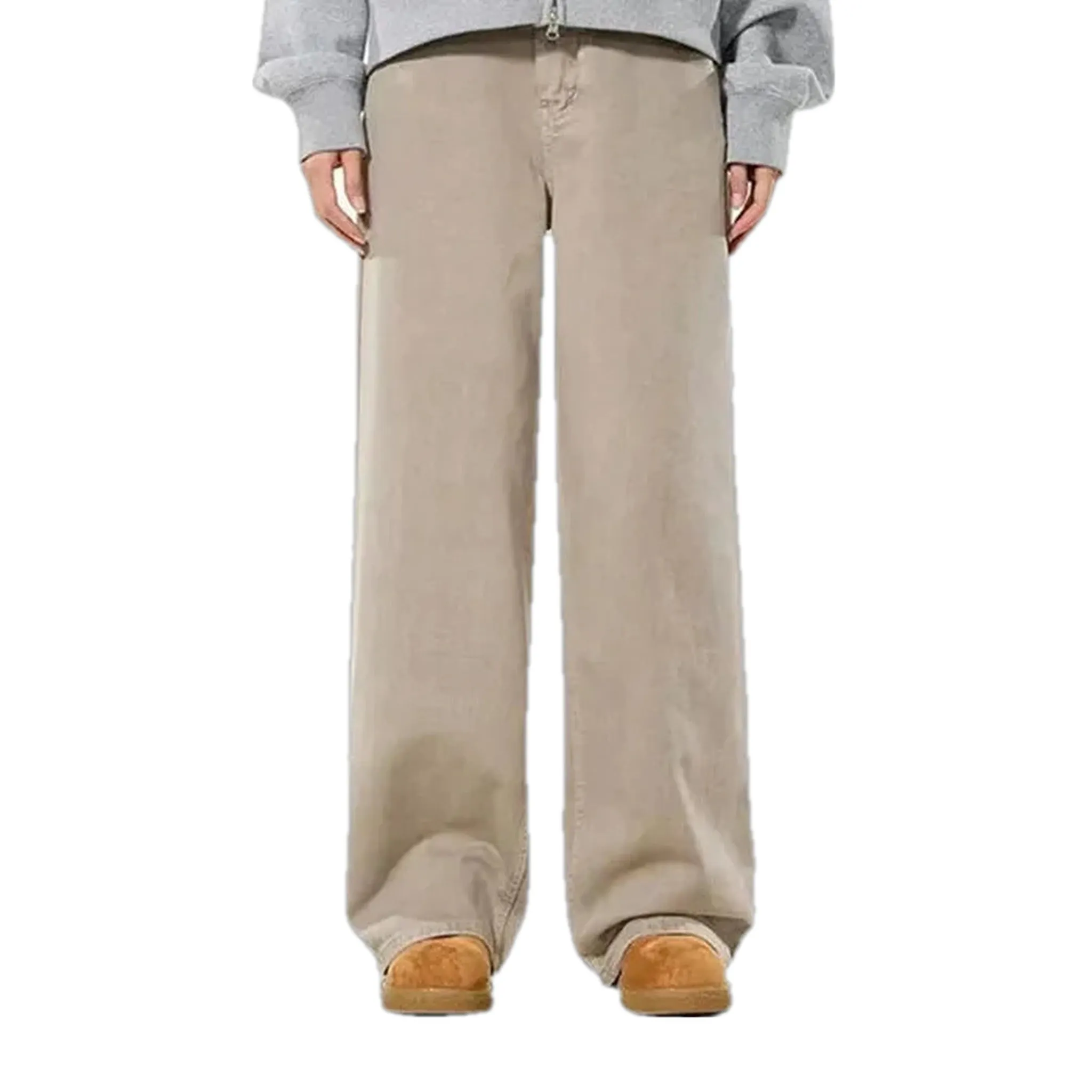 Fashionable mid rise men's jeans pants