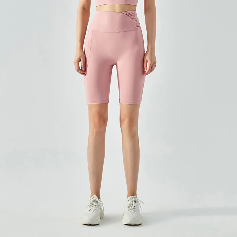 Filhot™ Y-shaped High-waisted Stretchy Yoga Shorts For Summer