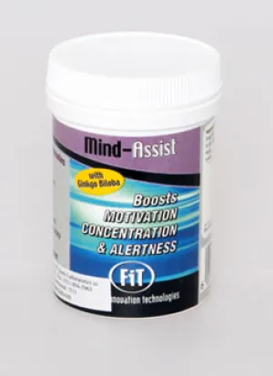 FiT Mind Assist Exercise Motivator & Concentration Improver (60 caps)
