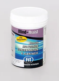 FiT Mind Assist Exercise Motivator & Concentration Improver (60 caps)