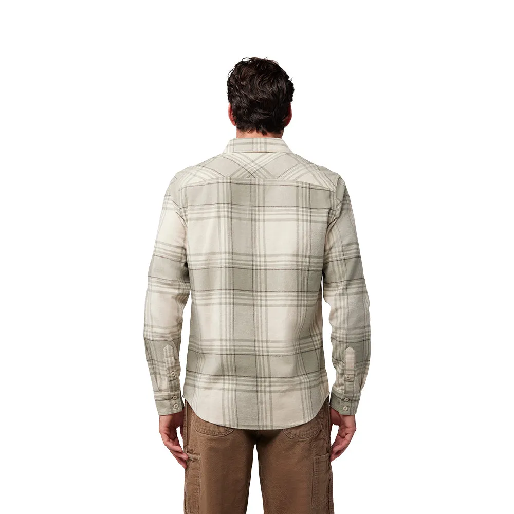 Fox Traildust Flannel Ls Shirt - Cream