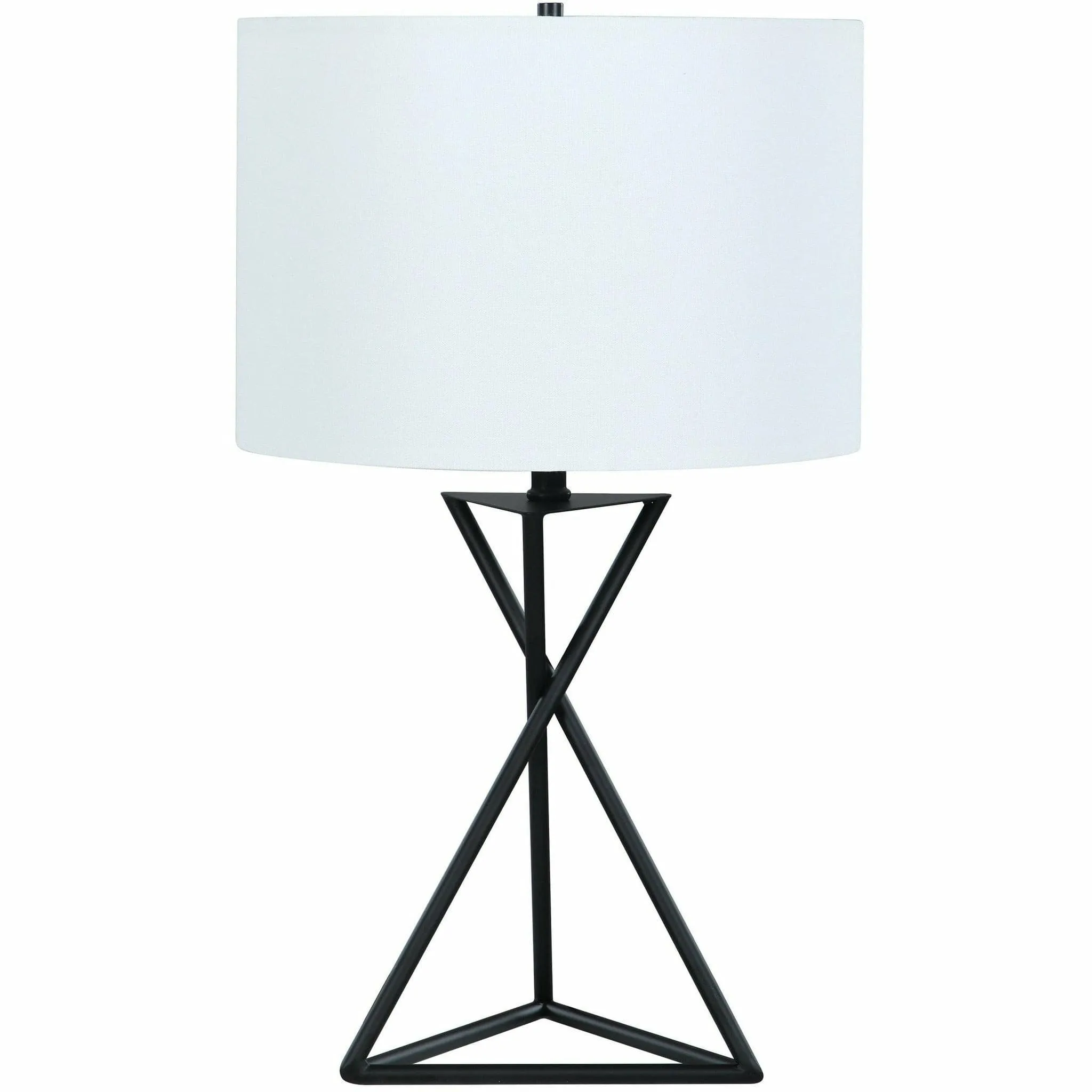 Geometric Drum Table Lamp