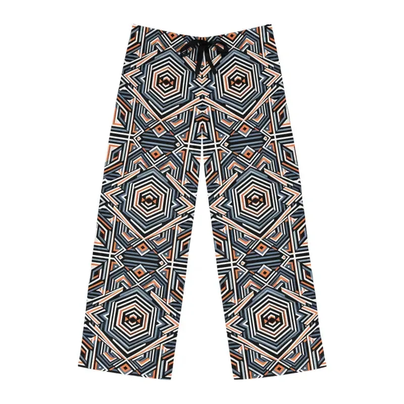 Geometric Print Men's Pajama Pants for Ultimate Comfort