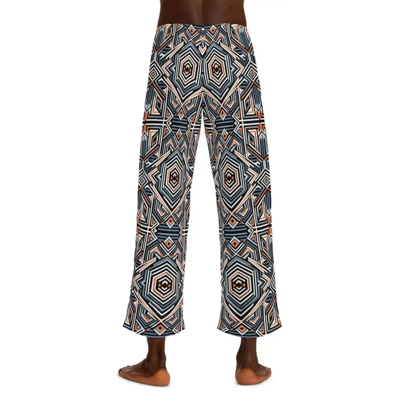 Geometric Print Men's Pajama Pants for Ultimate Comfort