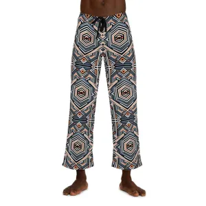 Geometric Print Men's Pajama Pants for Ultimate Comfort