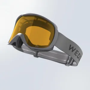 GIRL’S AND WOMEN’S SKIING AND SNOWBOARDING GOGGLES BAD WEATHER - G 500 S1