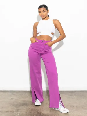 Going Places Slit Pants