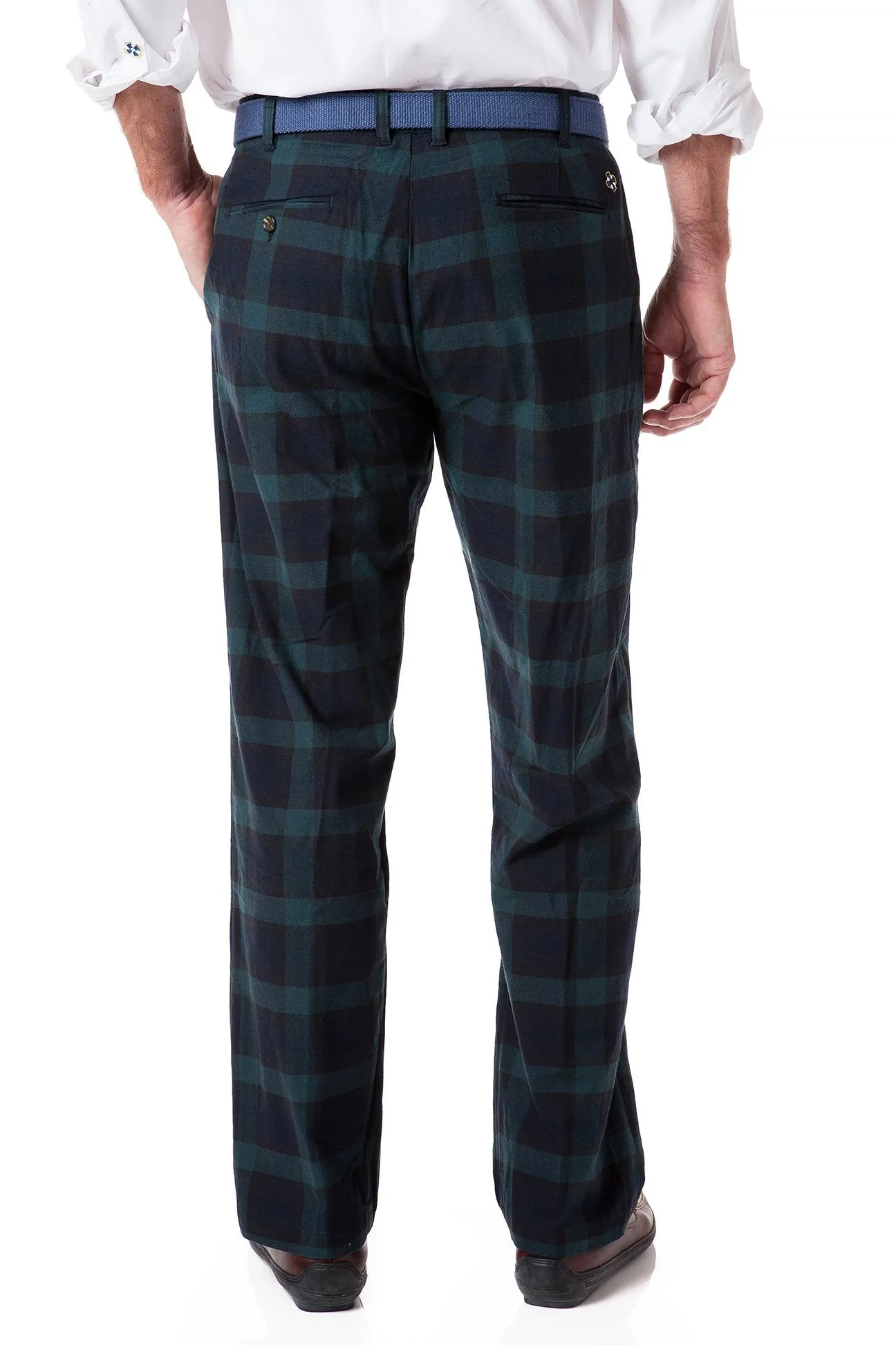 Harbor Pant Stretch Twill Blackwatch Tartan Plaid